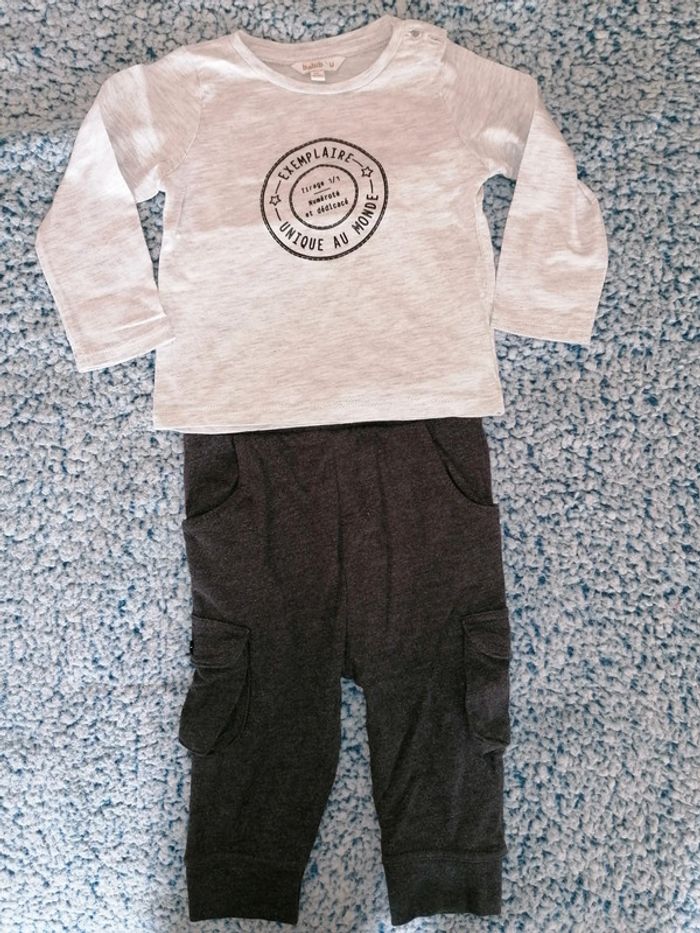 Tee-shirt pantalon garçon 12 mois