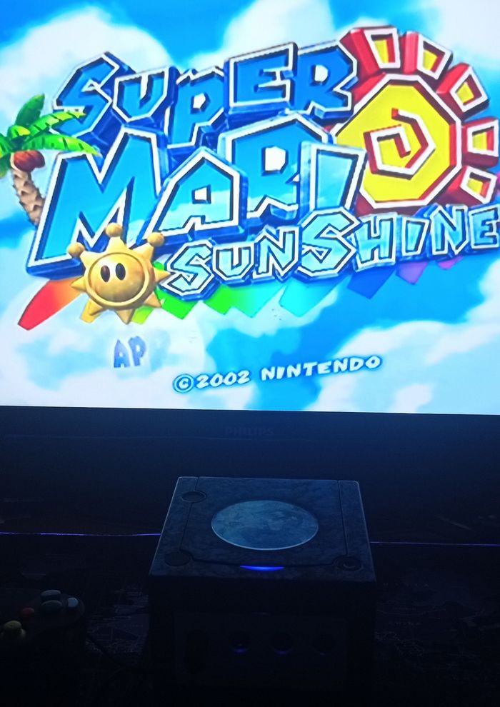 😍super Mario sunshine sur Nintendo GameCube - photo numéro 2