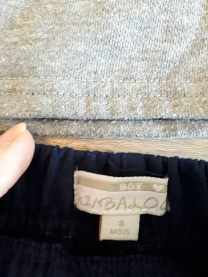 ensemble jogging 3 mois kimbaloo - photo numéro 2