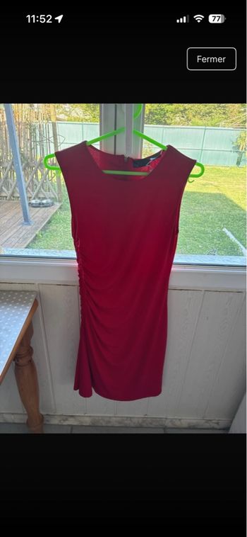 Robe rouge taille 34/36 