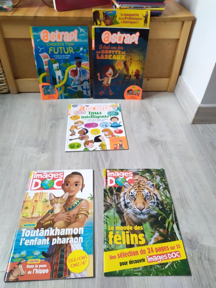 3 Astrapi neufs + 2 Images Doc neufs offerts