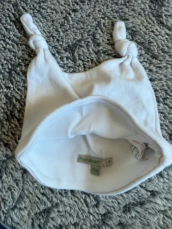 Bonnet de naissance NEUF - 44 cm