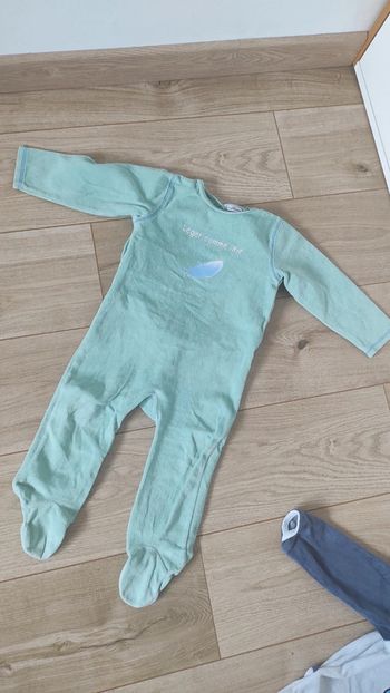 Pyjama velours 1 pièce