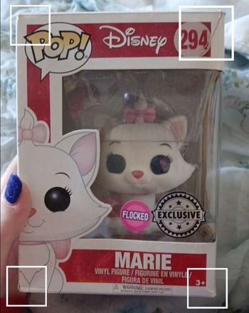 Funko Pop - Marie 294 - Disney - Flocked Exclusive 