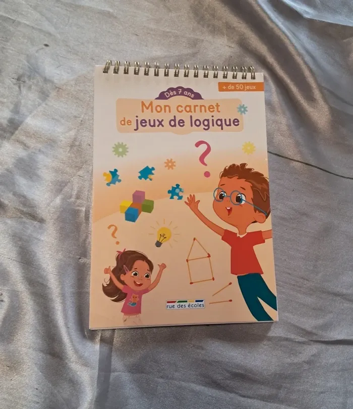 Mon carnet de jeux de logique