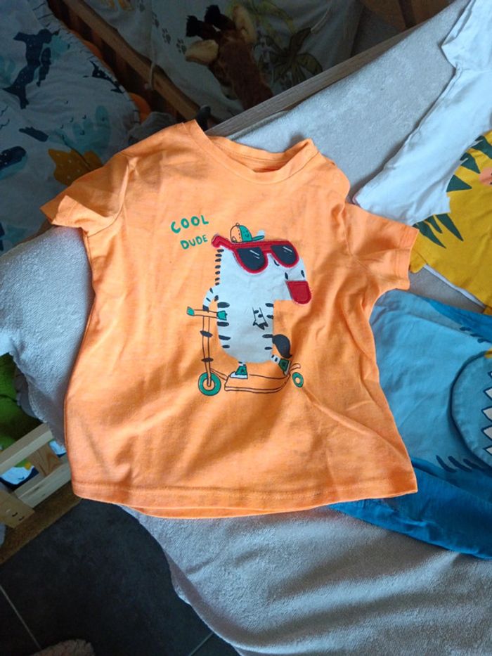 Lot de 3 tee shirts animaux - photo numéro 2