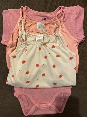 Lot de 3 bodies H&M
