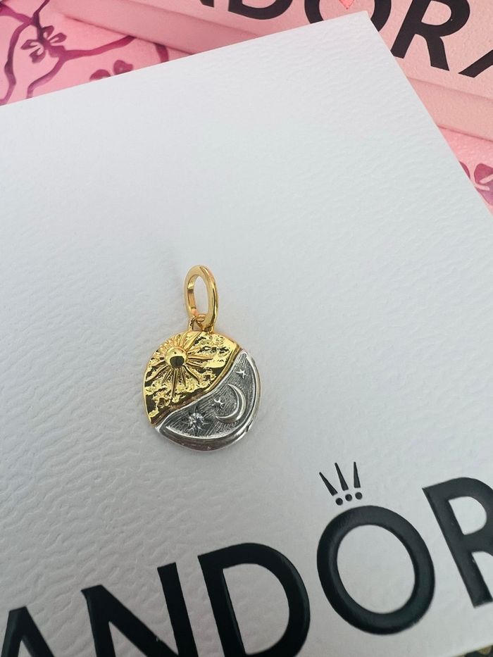 Médaillon talisman ma lune et mon soleil séparables - photo numéro 10