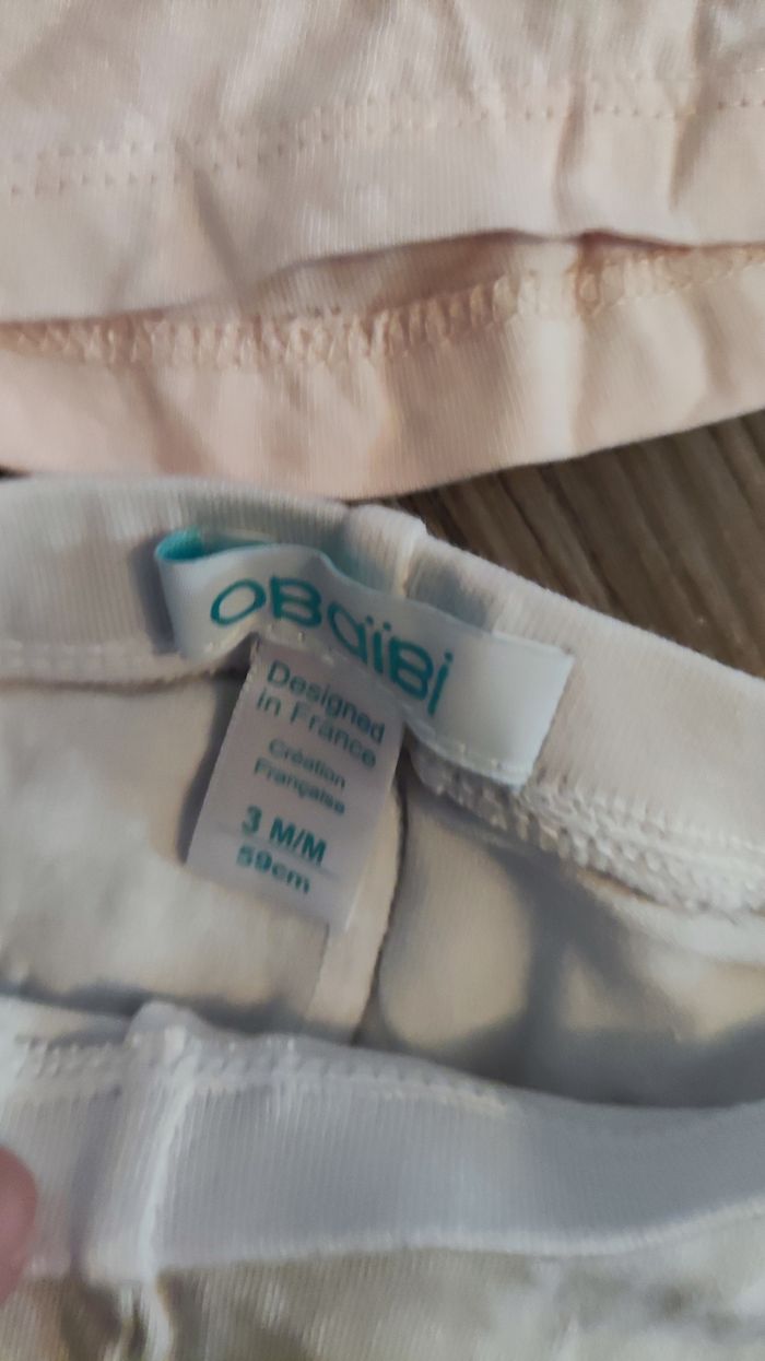 Lot 2 leggings et 2 tee-shirt - photo numéro 2