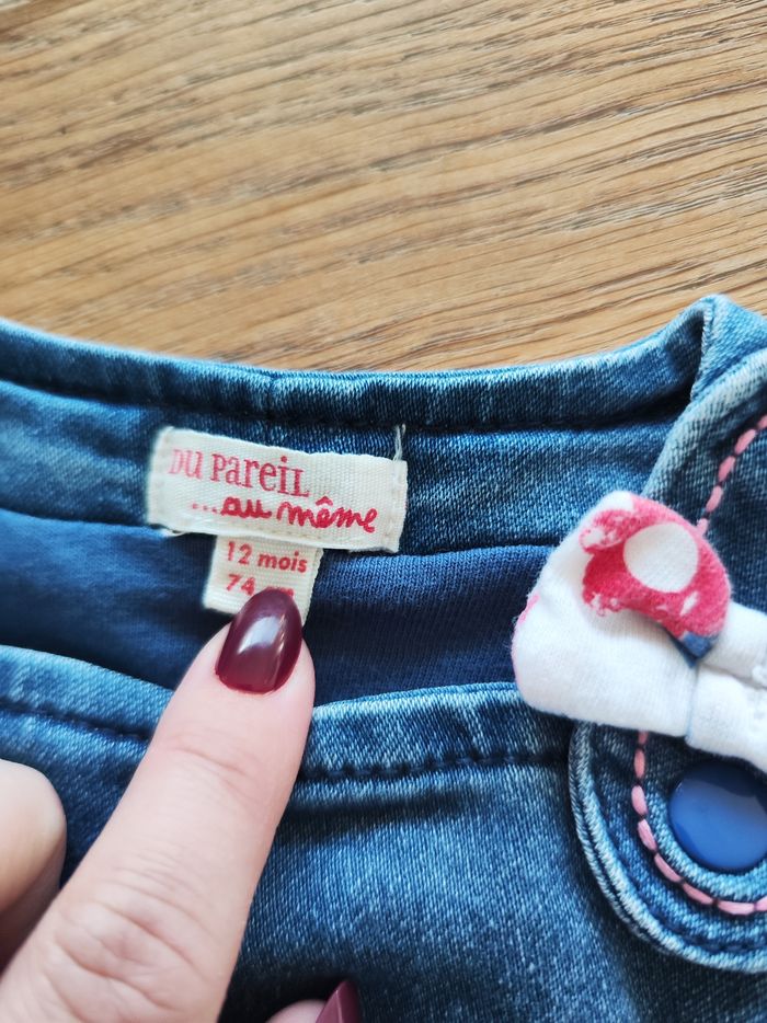 Lot robes fille 12 mois Du pareil au même - photo numéro 4