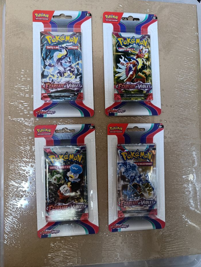 ART SET - blister ev01 sous blister - Ecarlate et Violet neuf