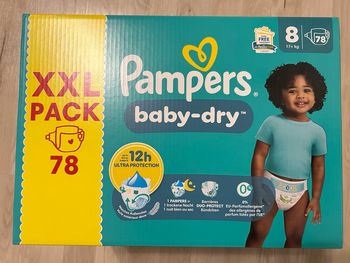 Pampers taille 8