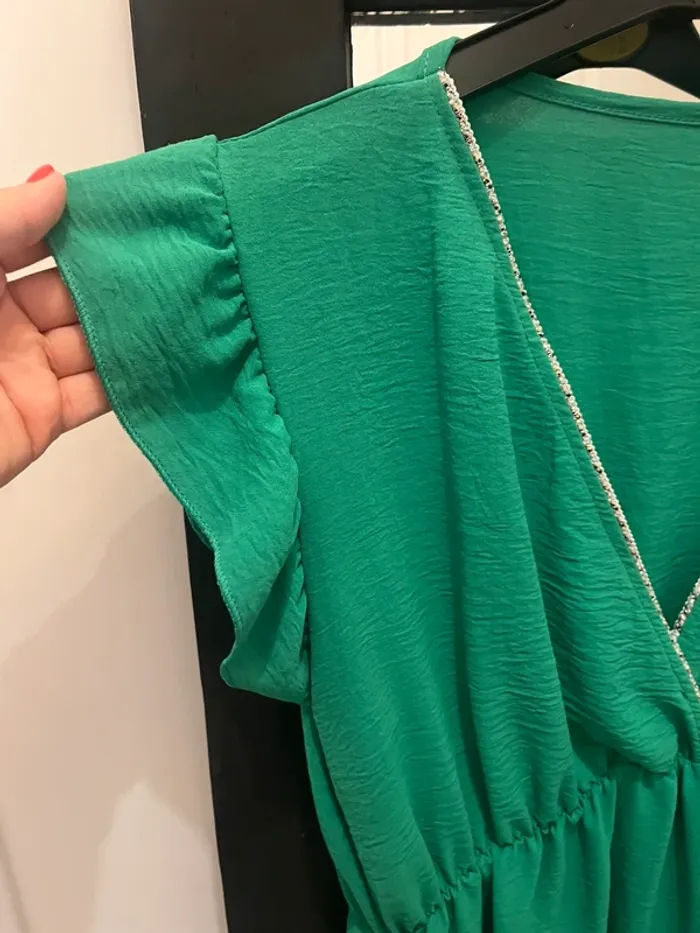 Robe chic verte - photo numéro 5