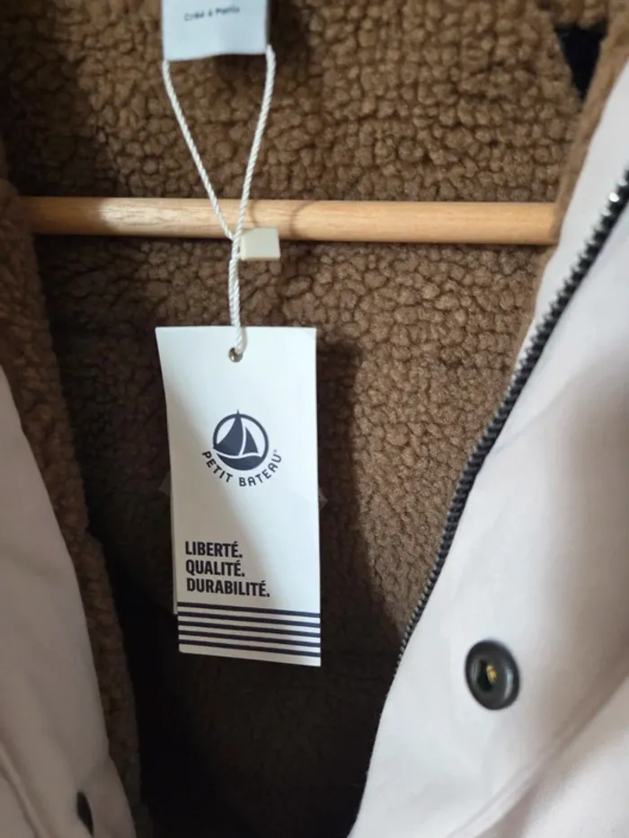 Manteau rose petit bateau - photo numéro 7