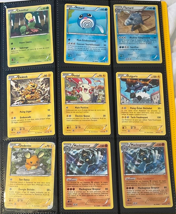 Lot carte Pokémon XY