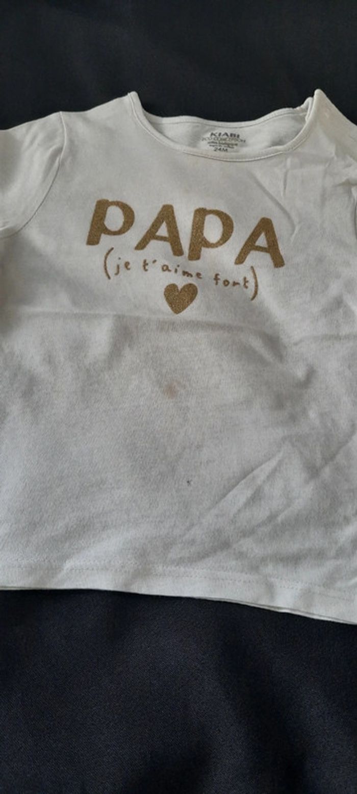 2 t-shirts 24mois - photo numéro 4