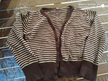 Gilet manches longues