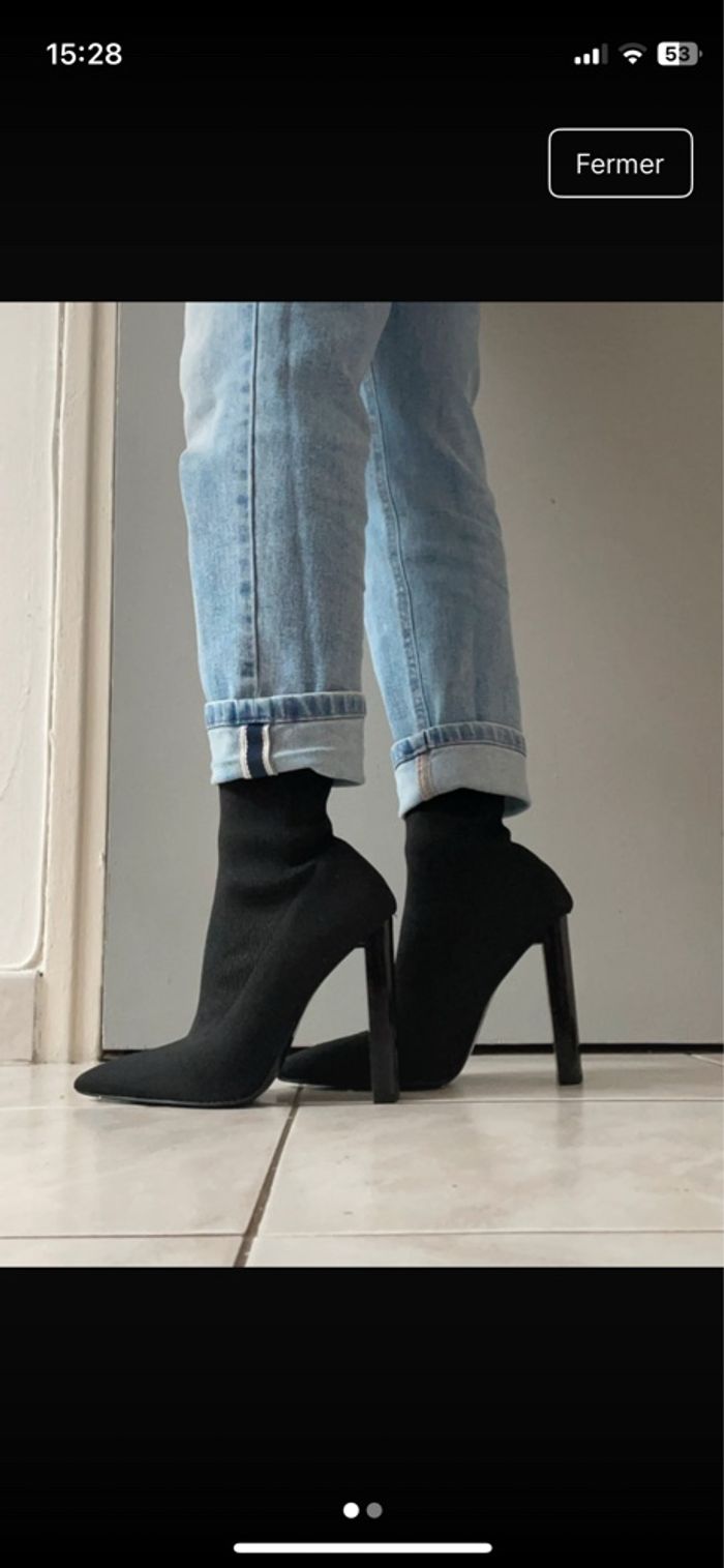 Talons hauts noirs - photo numéro 2