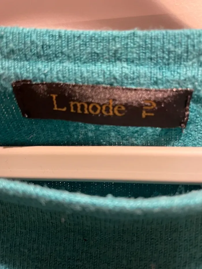 Pull marinière de marque Lmode taille unique très bon état - photo numéro 3