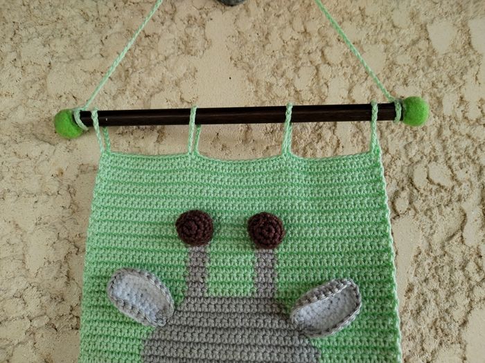 Tableau crochet Girafe Déco Girafe - photo numéro 3