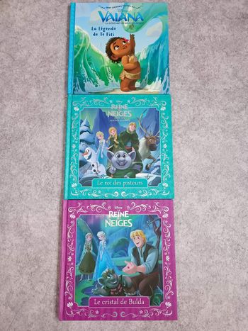 3 livres Disney