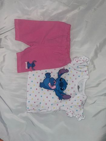 Ensemble pantacourt et teeshirt