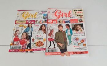 2 magazines girl