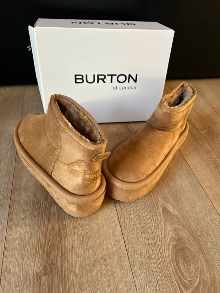 🥾 Boots Burton of London – camel chaudes et confortables - photo numéro 4