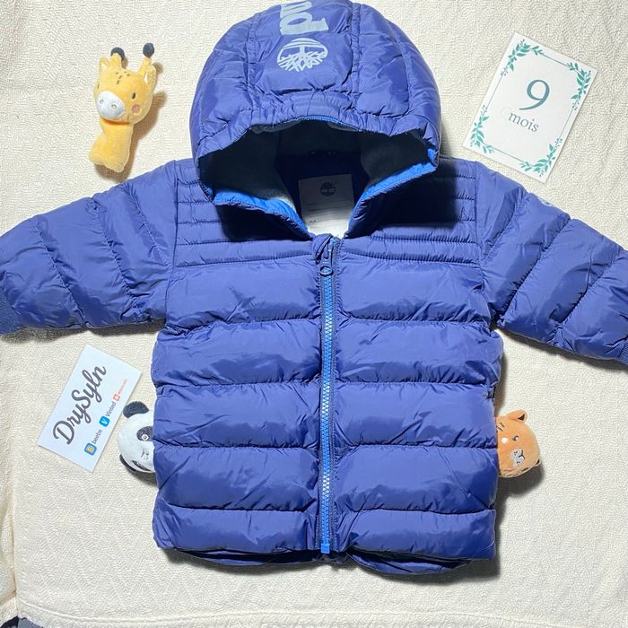 Veste chaude doudoune timberland neuve - 9 mois  - 71 cm