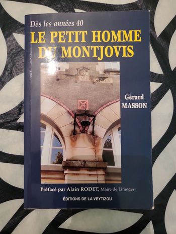 Livre Le petit homme de Montjovis de Gérard Masson