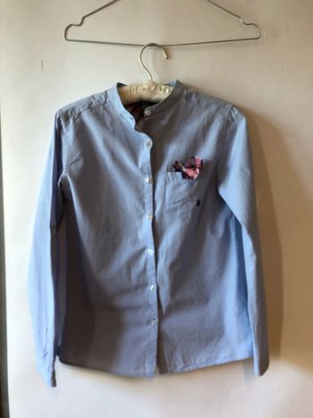Chemise bleue zara taille 11/12 ans