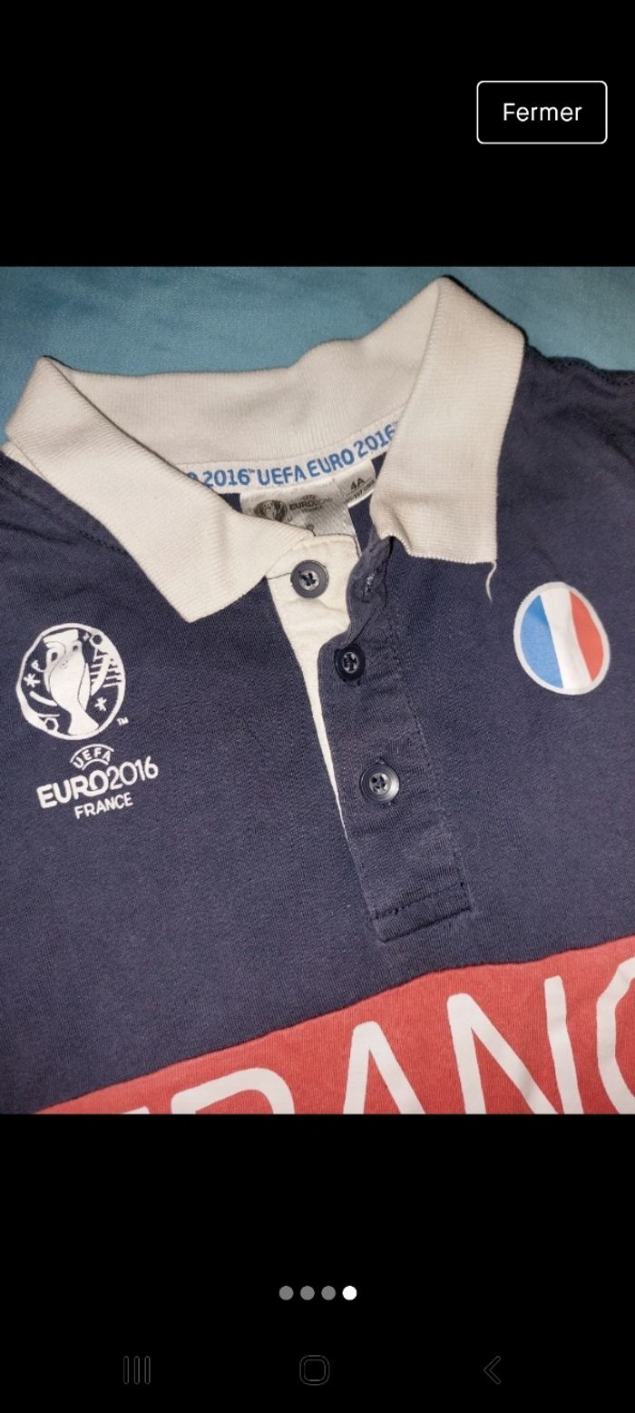 Polo tee-shirt france n °9 - photo numéro 4