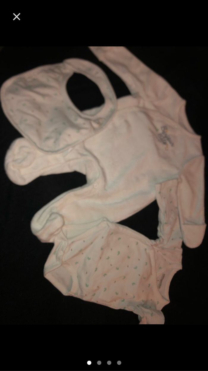 Lot pyjamas 1 mois - photo numéro 6