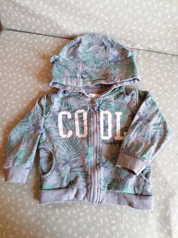 Veste zippée La redoute- 18 mois