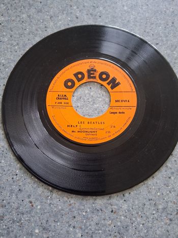 Les Beatles " help" 45 tours vinyle