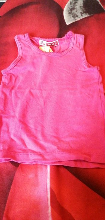 Tee shirt sans manche Marcel