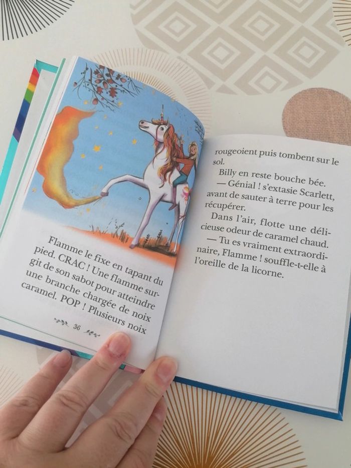 Livre l'école des licornes Scarlett et Flamme - photo numéro 3