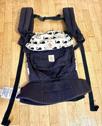 Porte-bébé Ergobaby Original - Modèle Marine (Baleines) - Très bon état