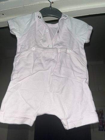 Combinaison fille 1 mois petit bateau