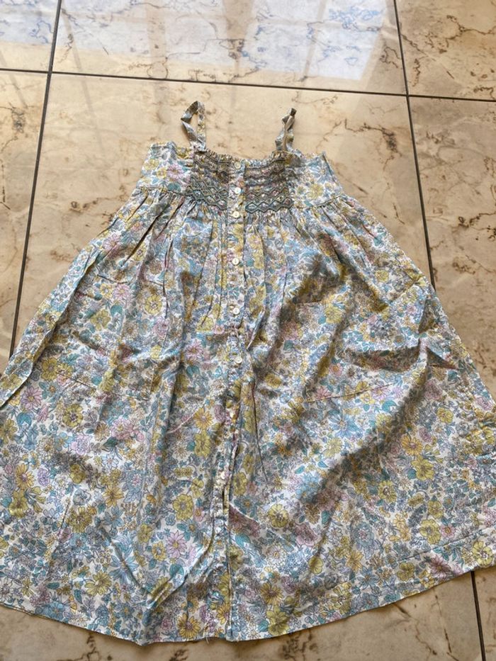 Robe smocks Bonpoint 4 ans liberty