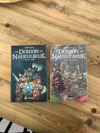 Lot livres le donjon de naheulbeuk