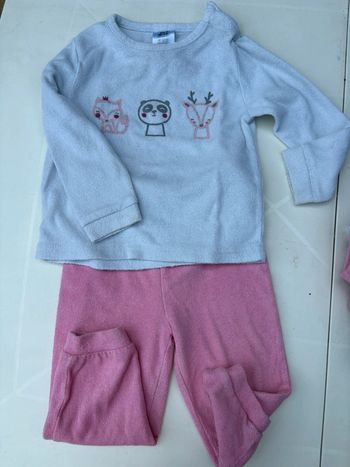 Pyjama 2 pièces 1-2 ans