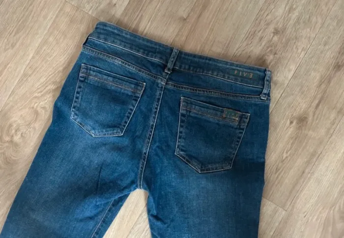 Five jean bleu, Coupe slim , femme, taille 38 - photo numéro 4