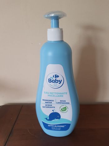 Flacon pompe eau nettoyante micellaire Mybaby