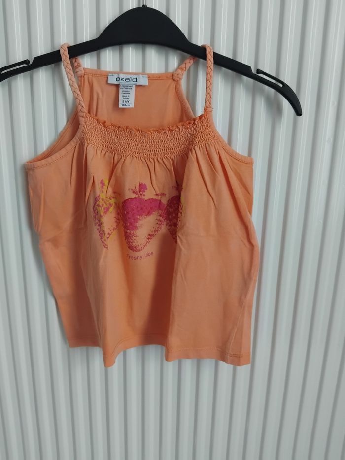 Débardeur ou top fille 5 ans Okaïdi