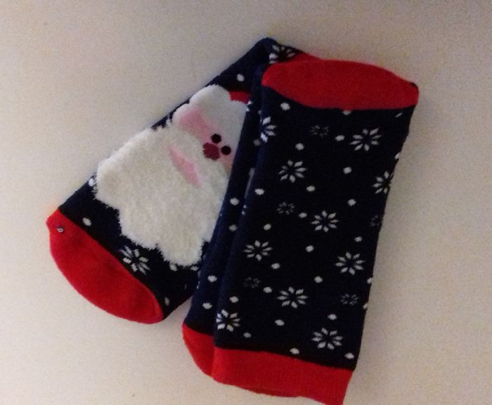 Chaussettes Noël antidérapantes - Pointure 32 - photo numéro 3