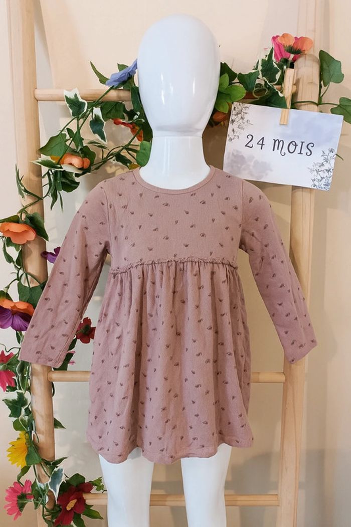 Robe légère manche longue 24mois