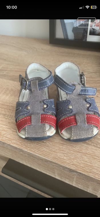 Chaussures ouverte garçons