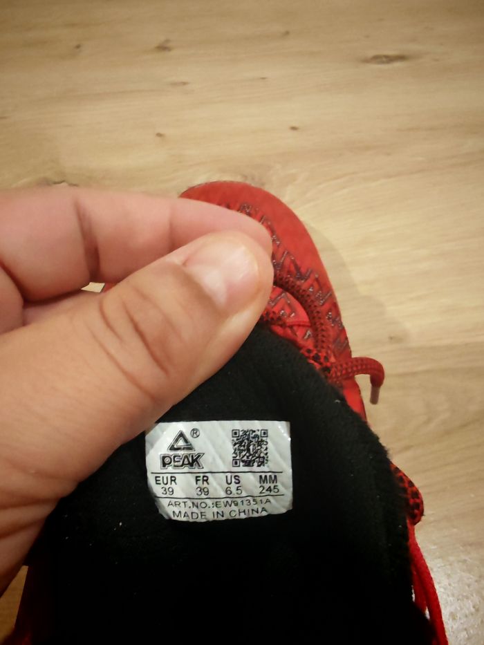 Basket de basketball, taille 39, Peak - photo numéro 8