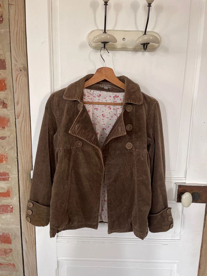 Veste en velours Okaïdi